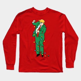 Trump Dance Christmas Long Sleeve T-Shirt